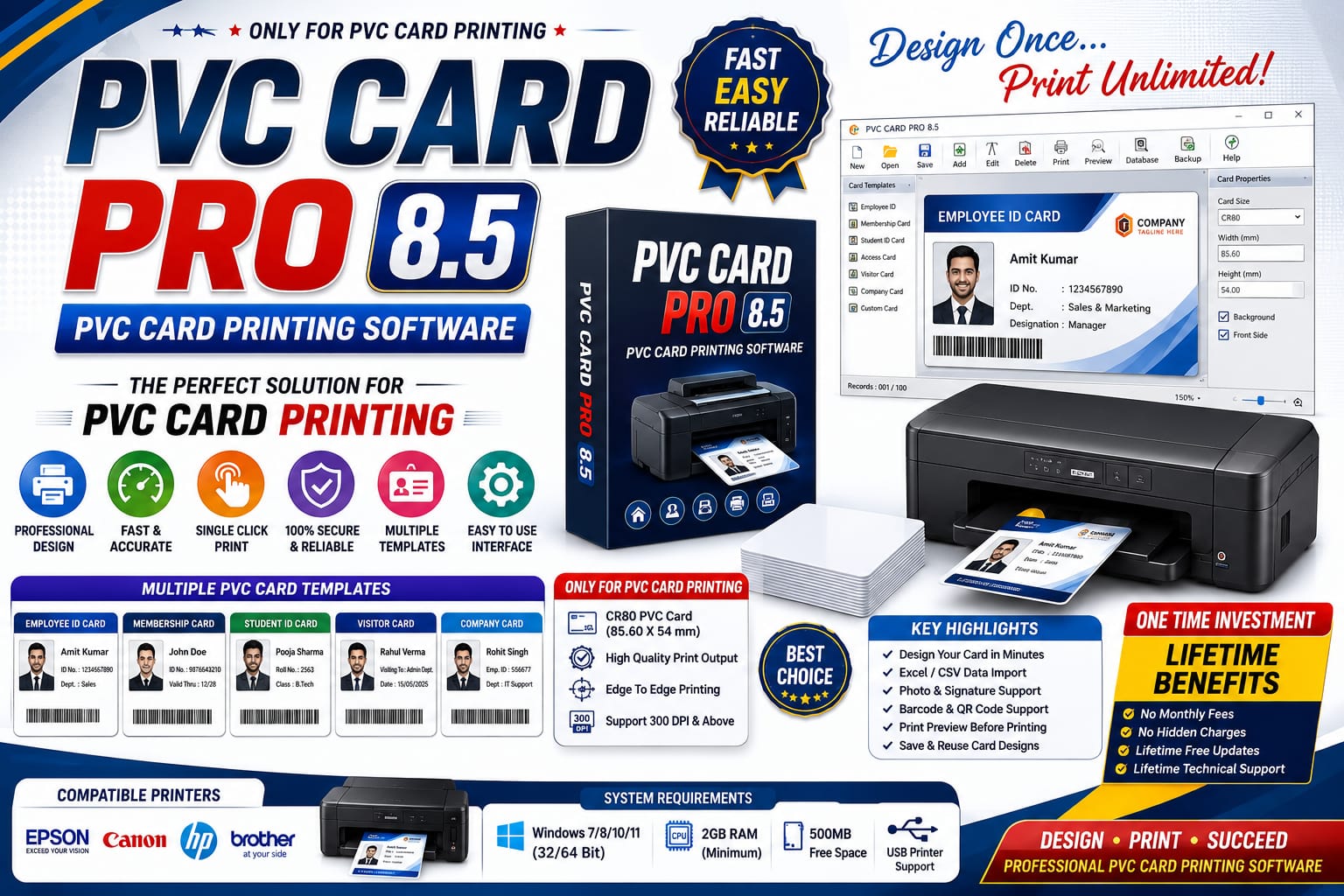PVC Card Pro 8.5 – The Ultimate PVC Card Printing Software